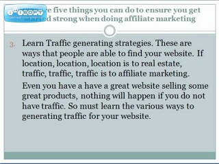 Affiliate Marketing in a Nutshell