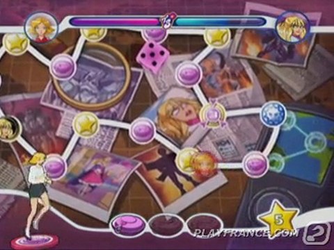 Totally Spies! Totally Party (PS2) - Clover contre son premier ennemi.