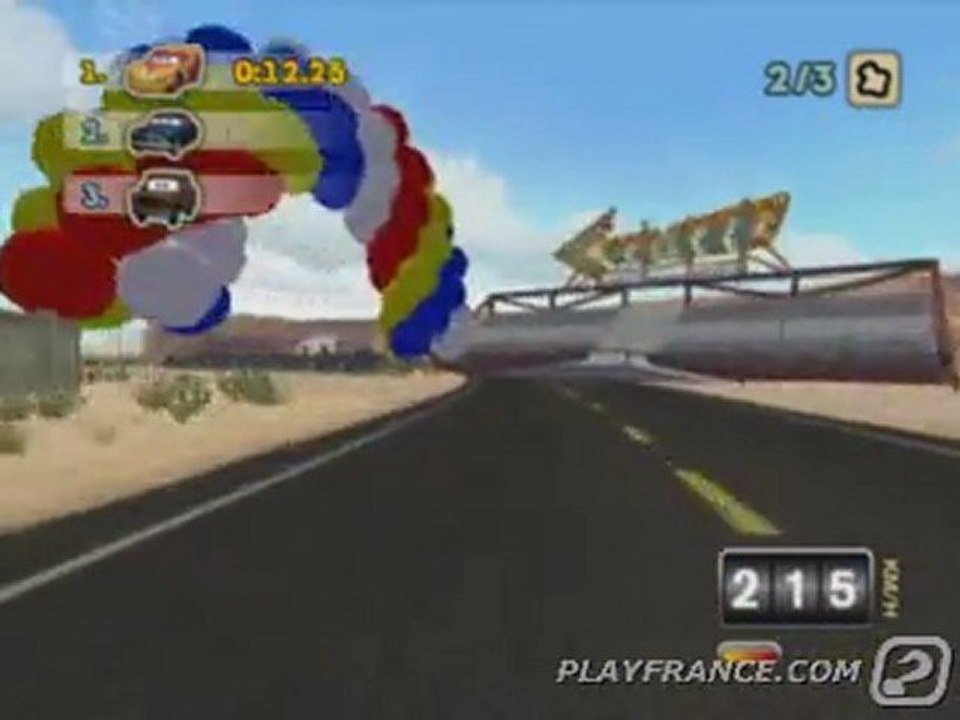 Cars : La Coupe Internationale de Martin (PS2) - Une course classique