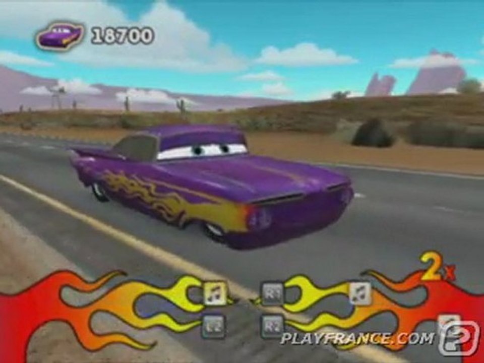 Cars : La Coupe Internationale de Martin (PS2) - Une épreuve musicale