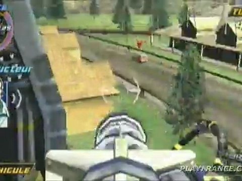 Pursuit Force : Extreme Justice (PSP) - Balade en hélico