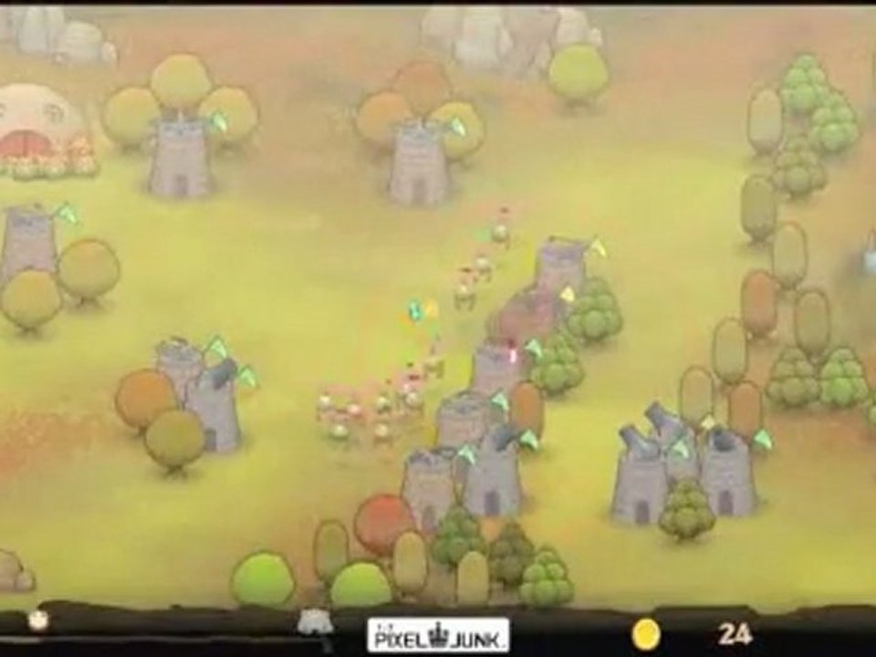 Pixel Junk Monsters (PS3) - Premier trailer