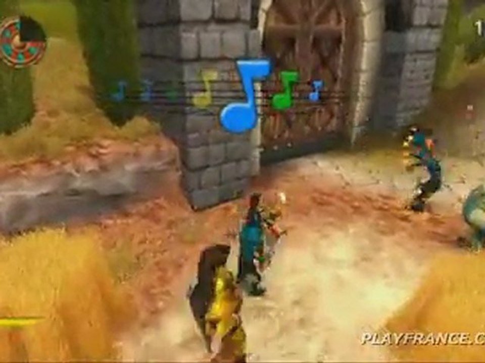 Astérix aux Jeux Olympiques (PS2) - Astérix joue du romainophone