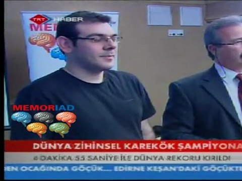 Mental Aritmetik Karekok Dunya Rekoru - MEMORIAD