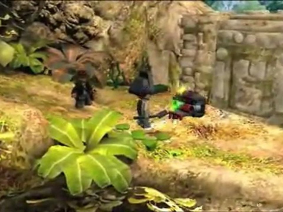 LEGO Indiana Jones (PS3) - Une phase de jeu