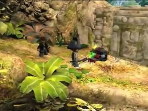 LEGO Indiana Jones (PS3) - Une phase de jeu