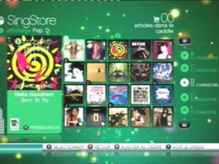 SingStar (PS3) - Présentation du Singstore