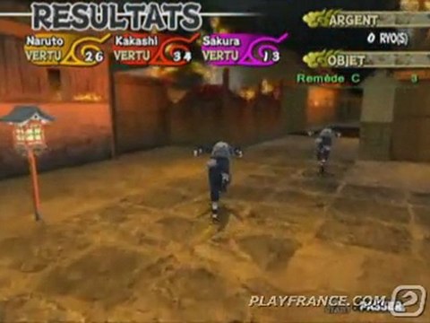 Naruto : Uzumaki Chronicles 2 (PS2) - Extrait du Chapitre 1