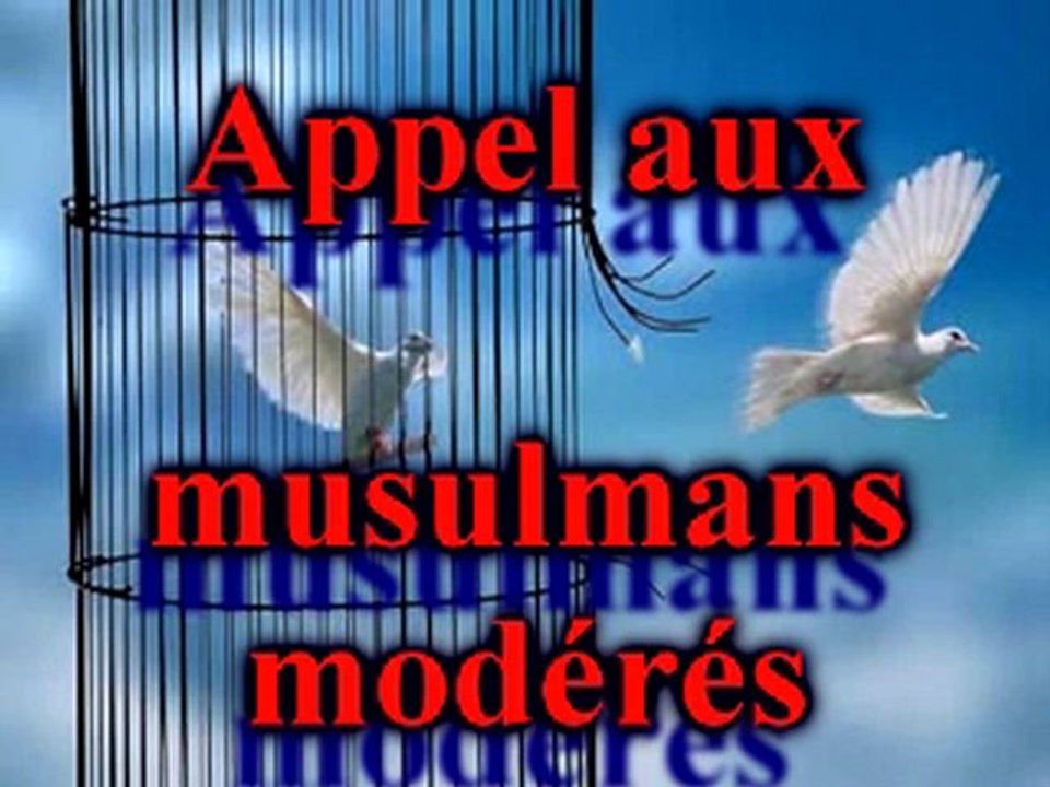 Appel aux musulmans modérés.