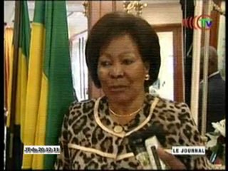 La ministre des PME reçue en audience par le Président Ali Bongo du Gabon