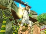 Les Chimpanzés de l'Espace (PS2) - Ham et les décors du jeu