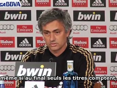 Quand Mourinho félicite le Barça...