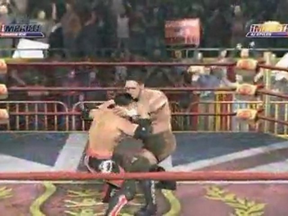 TNA iMPACT (PS3) - Samoa Joe vs A.J. Styles