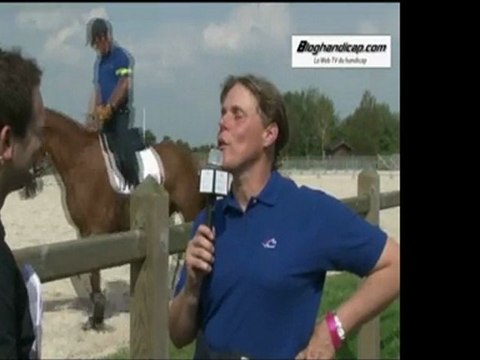 Nathalie Bizet - Portrait Equipe de France Para-Equestre - bloghandicap.com - La Web TV du Handicap
