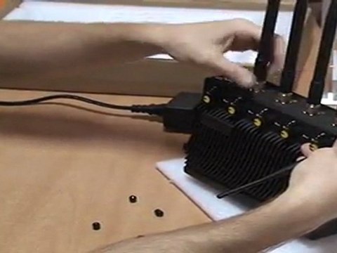 RCJ40 D 5 band cell phone jammer, gps, wifi, 3G blocker