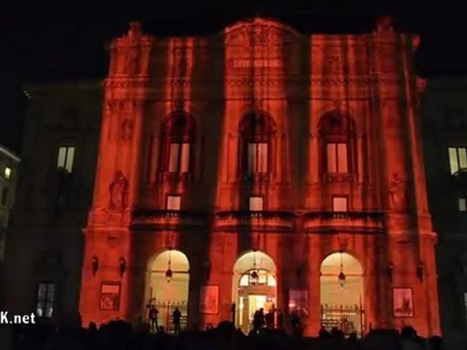 URBAN FLIPPER - Fête des Lumiere 2011 - place des Célestins
