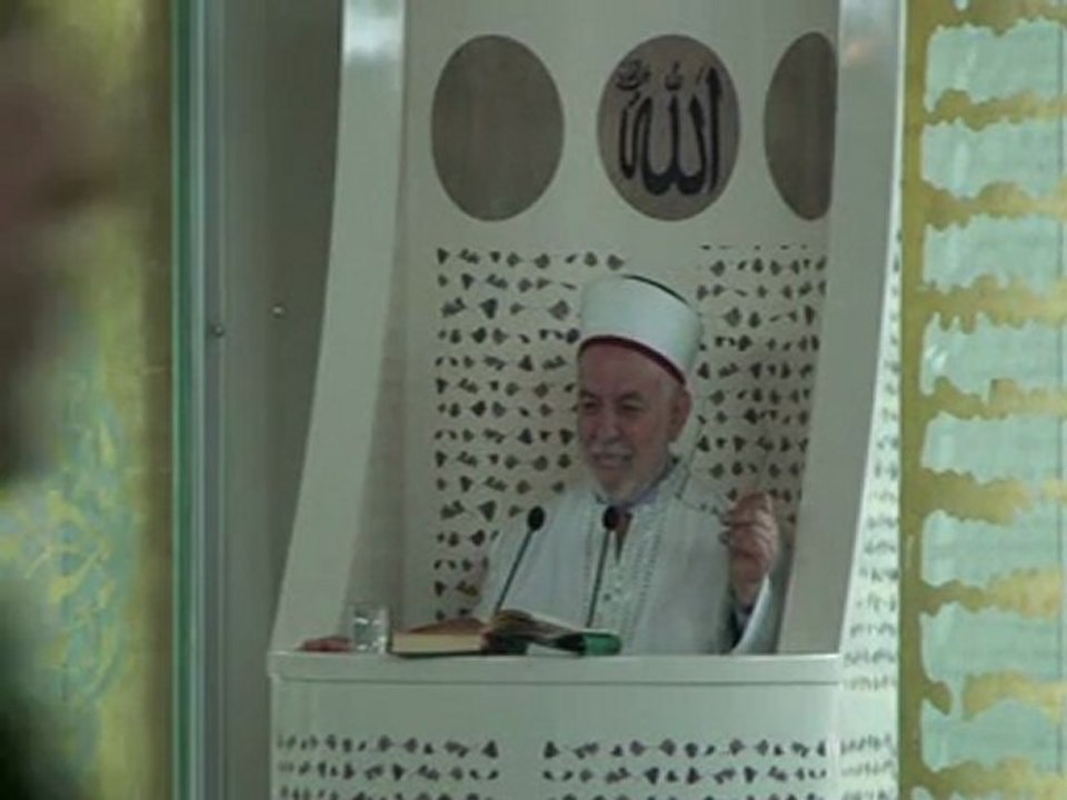 Emekli Vaiz Necati Tosun Hoca’nın 16 Aralık 2011 Karaca Ahmet Şakirin Camii vaazı 1. Bölüm