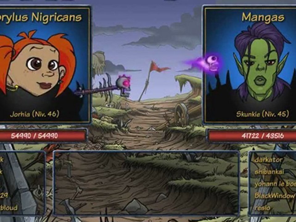 Victoire contre mangas