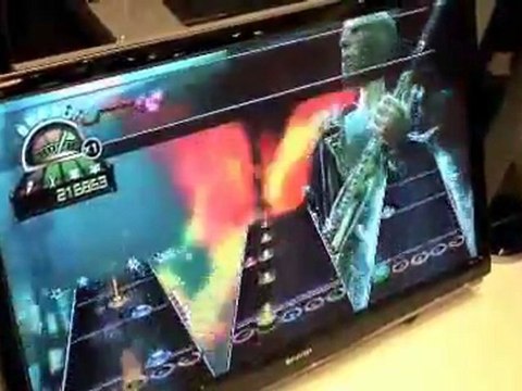 Guitar Hero World Tour (PS3) - GC 2008 - PF & XF de concert