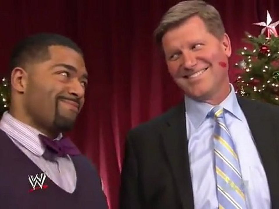 HD WWE RAW 12 19 11 The Bella Twins, David Otunga   John Laurianiatis Backstage Segment