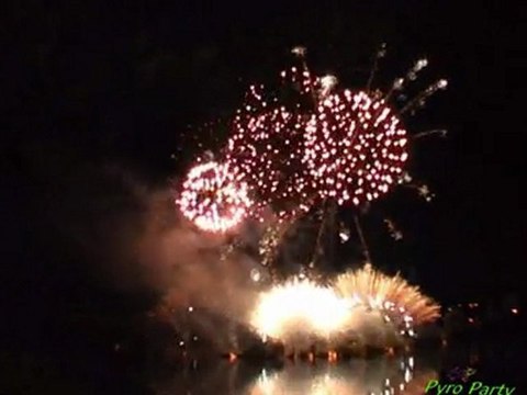 Feu d'artifice, séquence tableau Or PYRO PARTY 2011