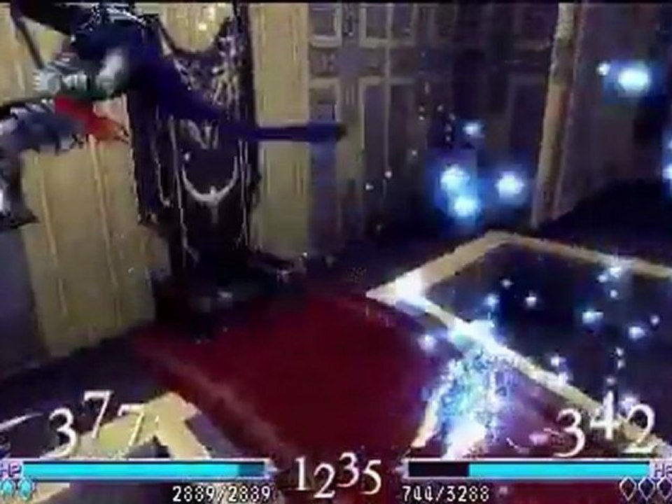 Dissidia - Final Fantasy (PSP) - Garland vs Warrior of Light