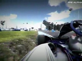 KartSim Blog #1_ Pre-Alpha Game-play Footage (Onboard Video), Kart Simulator, Kart Game
