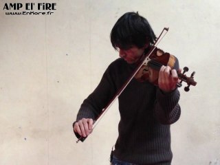 Violon avec microphone DPA sur AMP EL'FIRE UBIC (www.enkore.fr)