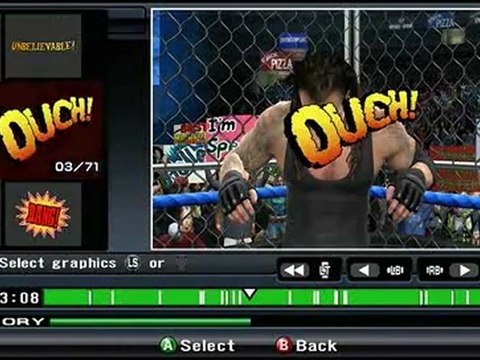 WWE Smackdown! vs. RAW 2009 (PS3) - Le Highlight Reel