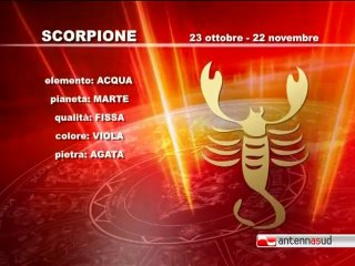 20.12.11 Segno per segno, l'oroscopo di Antenna Sud