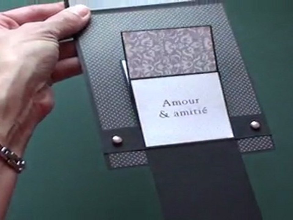 Carte cascade / tuto sur mon blog