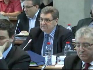 Jean-Claude ROBERT - Intervention sur Budget primitif 2012. Session des 15 et 15 décembre 2011.