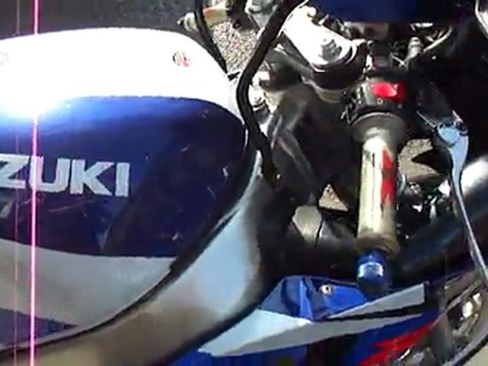 Gsxr 600 sraddemarrage