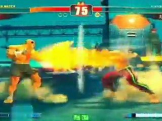 Street Fighter IV (PS3) - Gameplay Sagat vs. Sagat