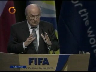 Blatter arrepentido por anunciar sedes de mundiales