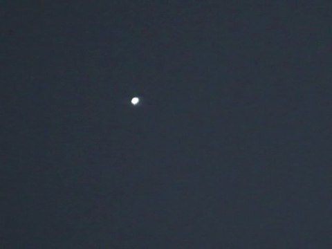 UFO Sphère à la tombé du jour à (saint martin d'auxigny 18110)