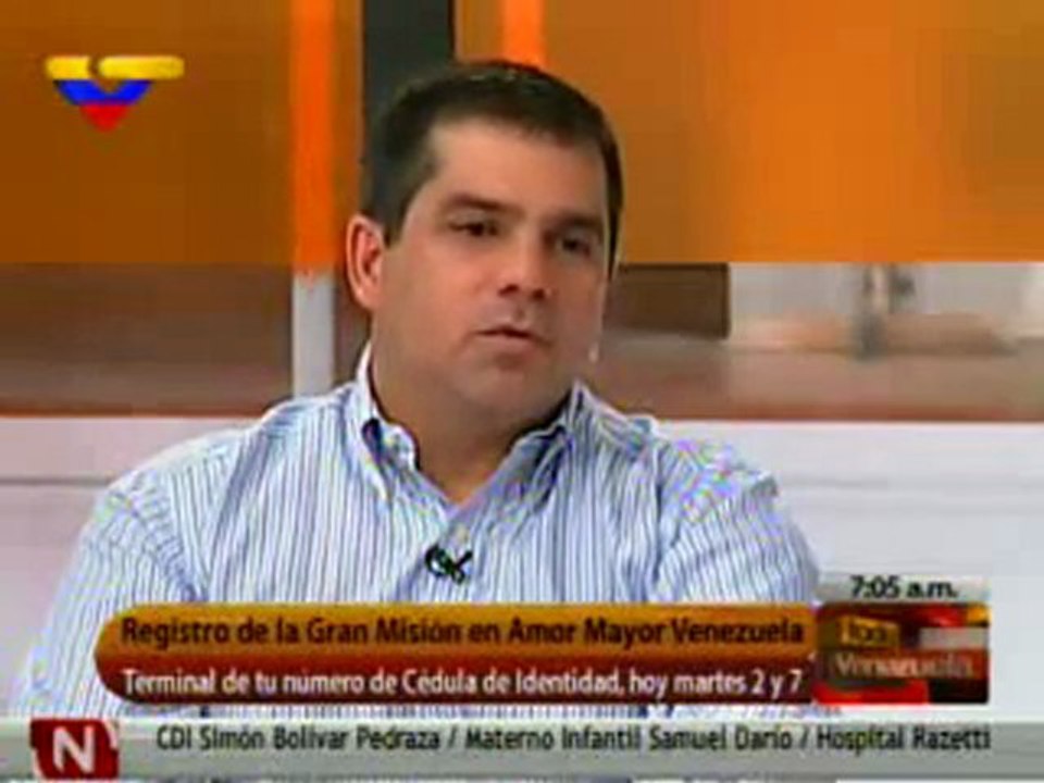 (VIDEO) Toda Venezuela 20.12 2011 Carlos Rotondaro, presidente del IVSS. Parte 2/2