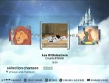 SingStar Chansons Magisques de Disney (PS2) - Le tracklisting français