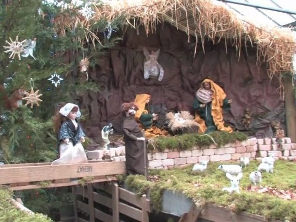 Une crèche sous la serre