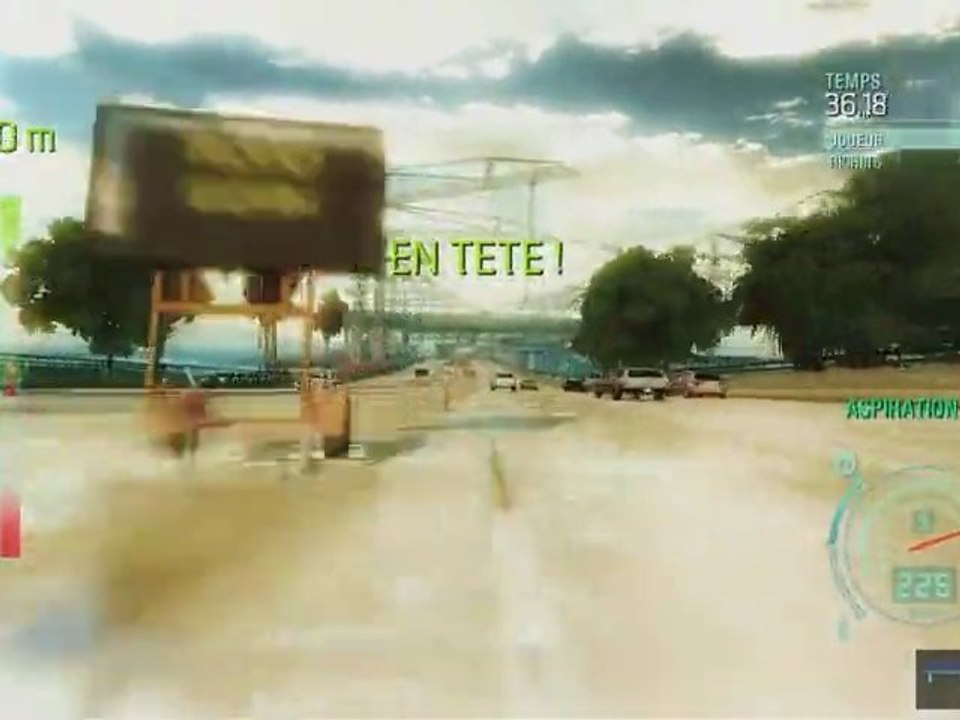 Need For Speed : Undercover (PS3) - Poursuite sur autoroute