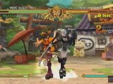 Battle Fantasia (PS3) - Odile&Dokurod vs Coyori