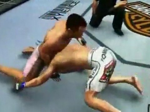 UFC 2009 Undisputed (PS3) - Gameplay Rich Franklin