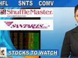 (SHFL, SNTS, COMV) CRWENewswire Stocks to Watch