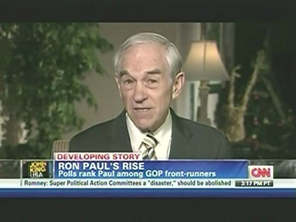 Ron Paul Interview On CNN's John King, USA