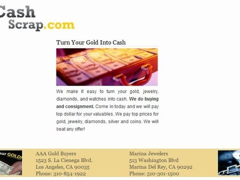 SELL GOLD BEVERLY HILLS CASHSCRAP.com SELL GOLD BEVERLY HILLS