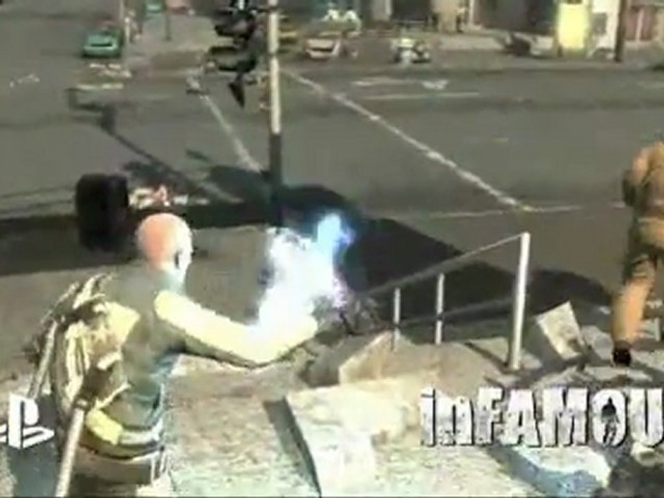 InFamous (PS3) - Gameplay - Les pouvoirs