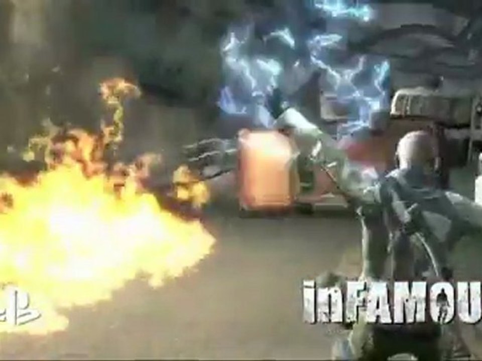 InFamous (PS3) - Gameplay - Un héros tourmenté...