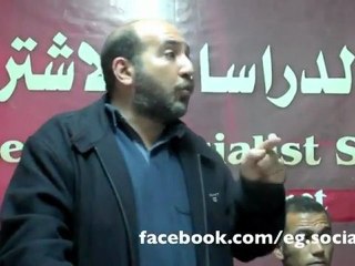 سامح نجيب الاشتراكي نريد اسقاط المجلس والجيش والدولة