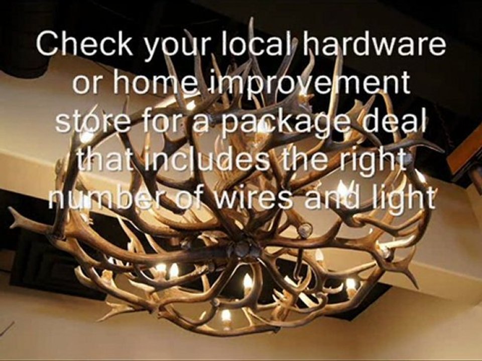 Antler Chandelier