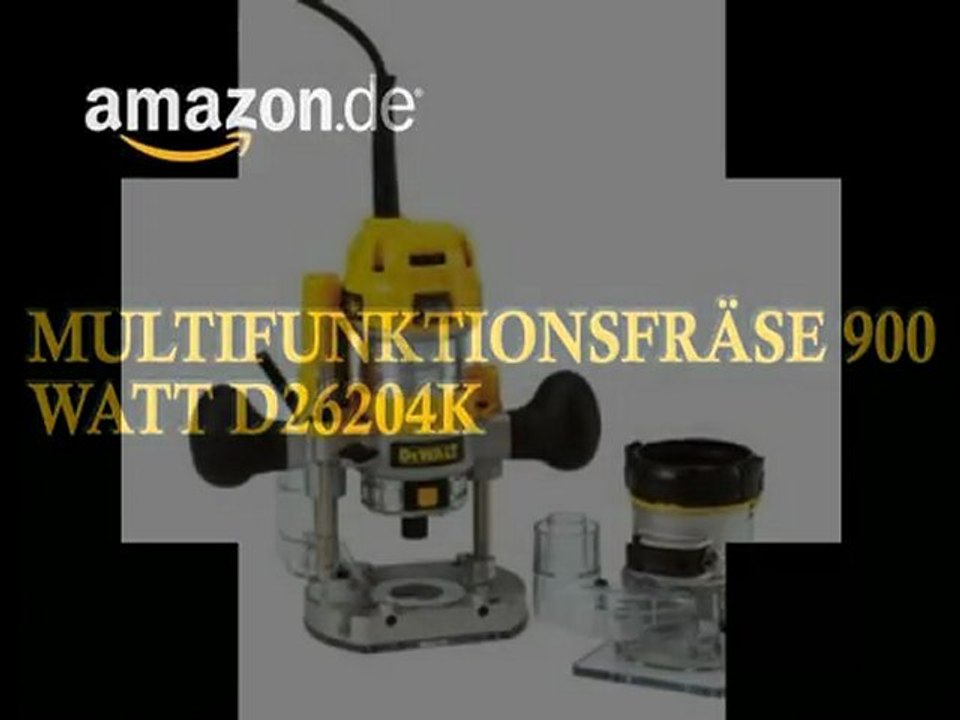 Multifunktionsfräse 900 Watt D26204K